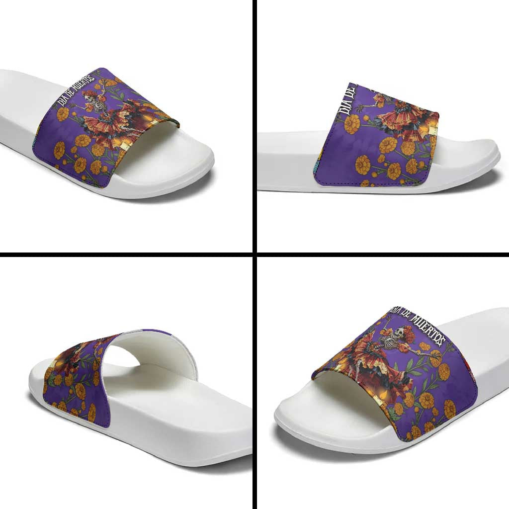 Day Of The Dead Slide Sandals Viva La Vida DT05