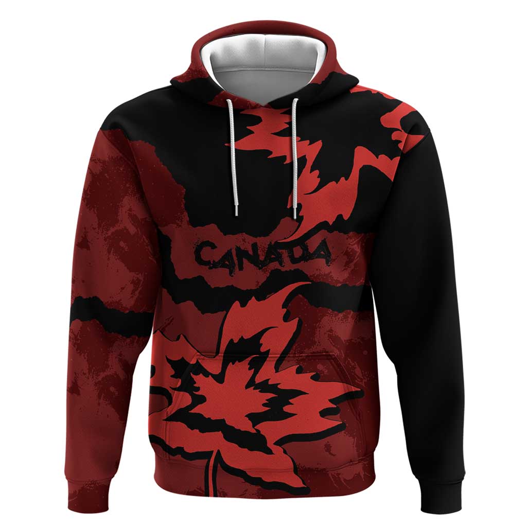 Canada Maple Leaf Hoodie Unique Style Red Version DT05