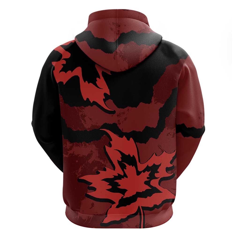 Canada Maple Leaf Hoodie Unique Style Red Version DT05