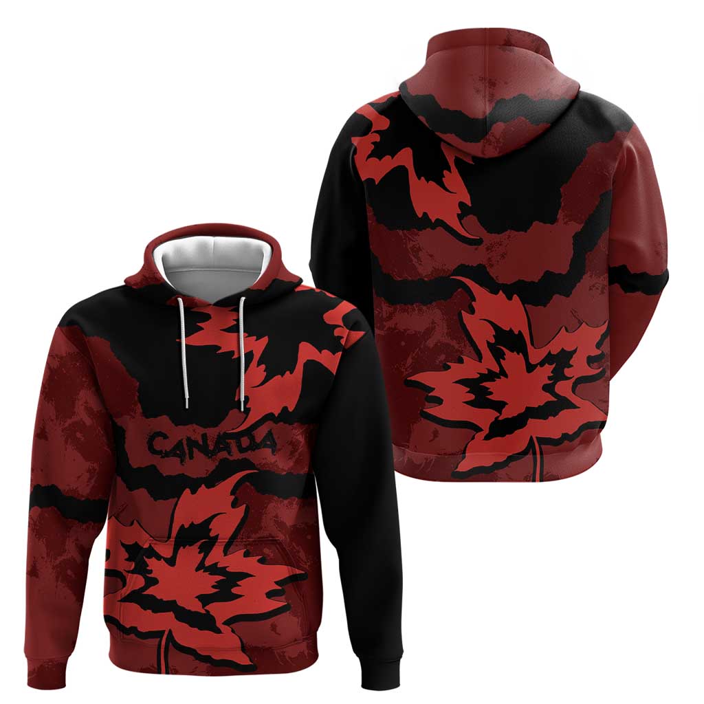 Canada Maple Leaf Hoodie Unique Style Red Version DT05