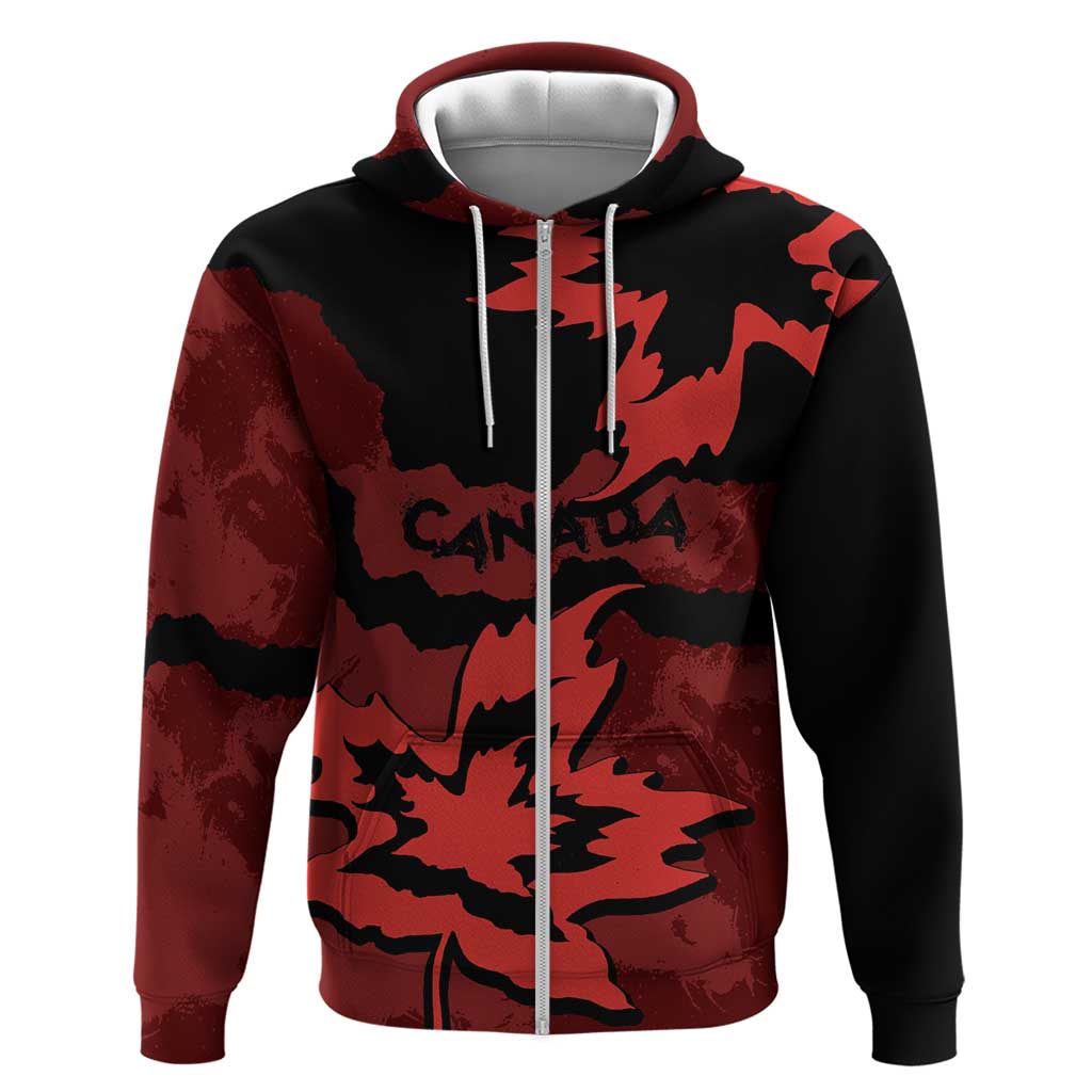 Canada Maple Leaf Hoodie Unique Style Red Version DT05