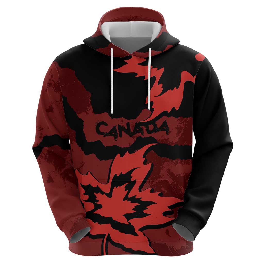 Canada Maple Leaf Hoodie Unique Style Red Version DT05