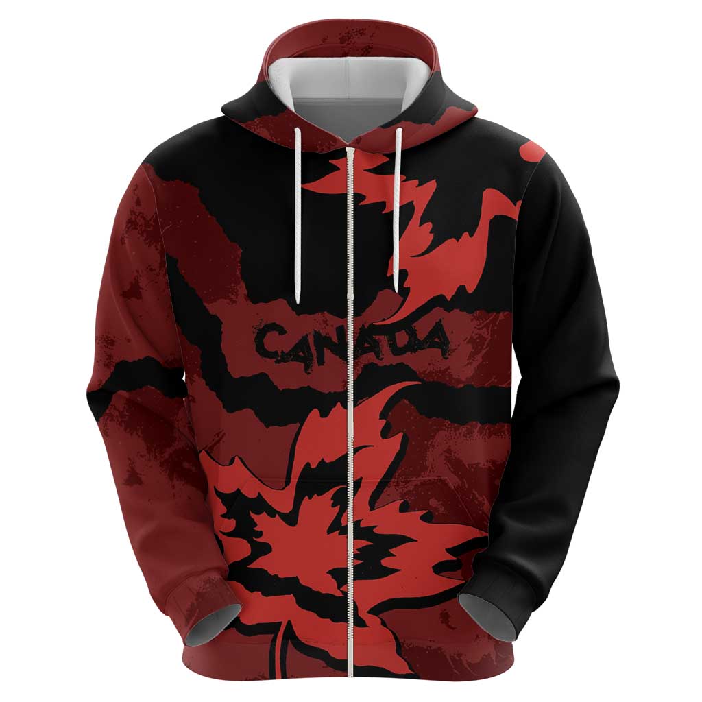 Canada Maple Leaf Hoodie Unique Style Red Version DT05