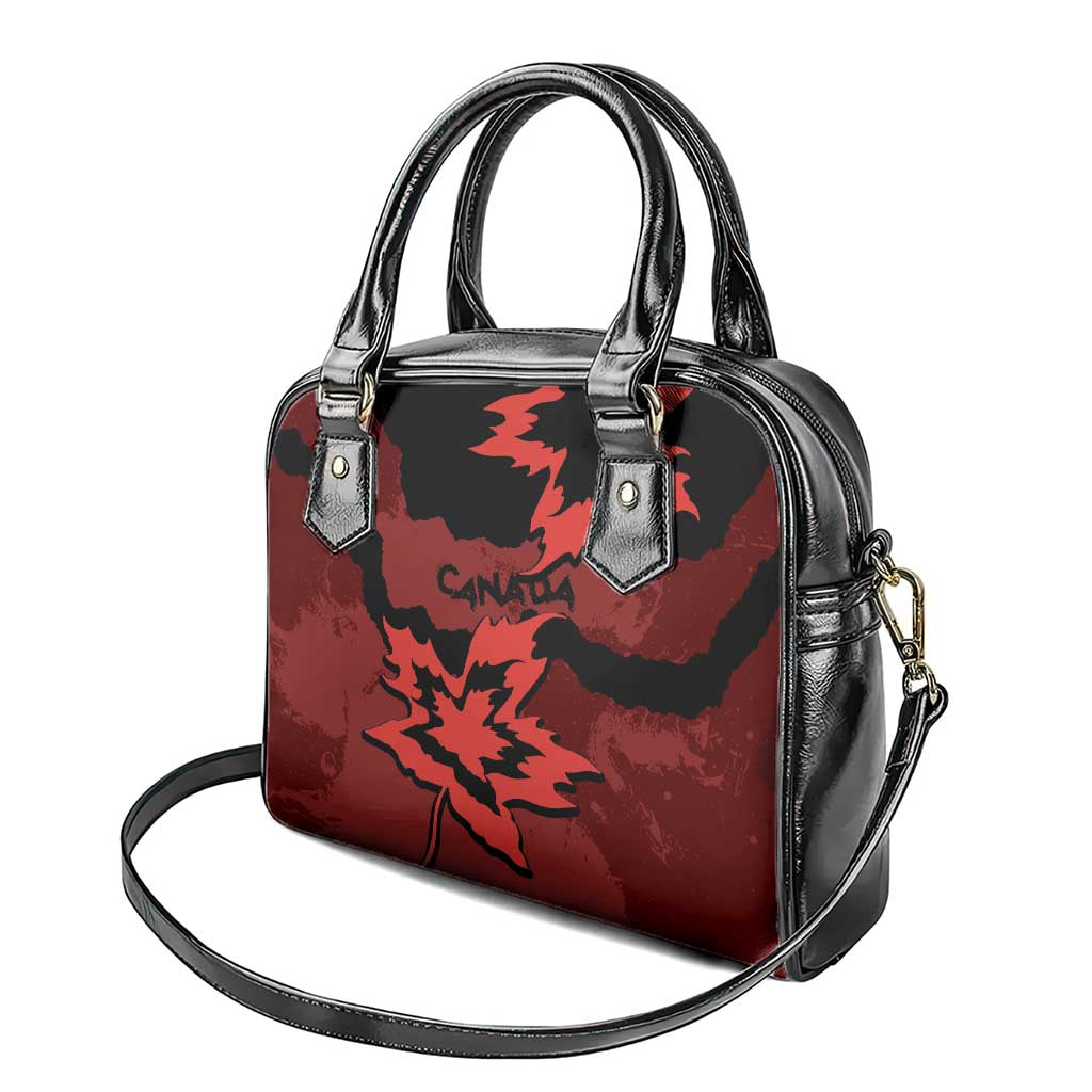 Canada Maple Leaf Shoulder Handbag Unique Style Red Version DT05