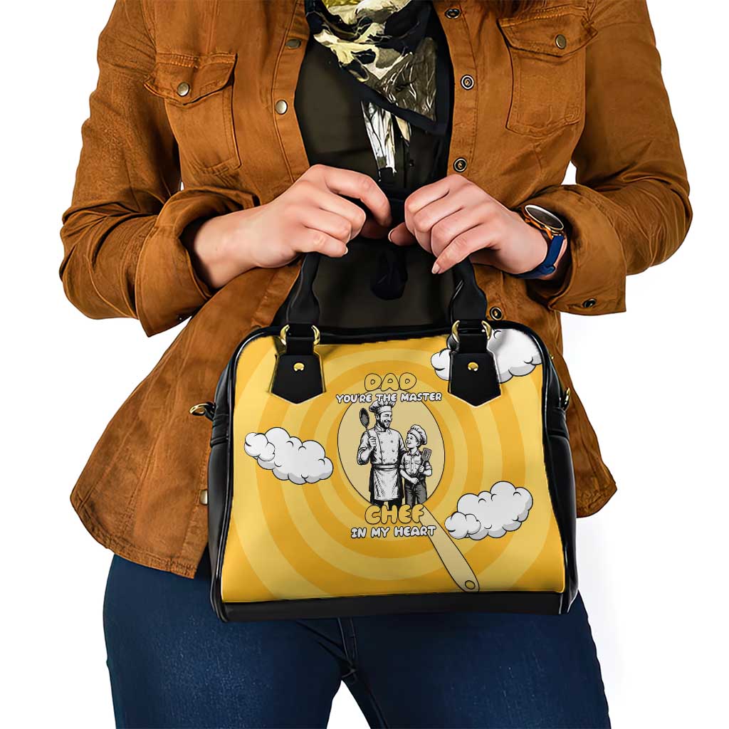 Chef Fathers Day Shoulder Handbag Dad You're The Master Chef In My Heart DT05