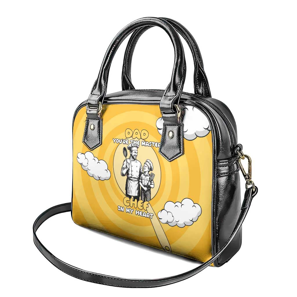 Chef Fathers Day Shoulder Handbag Dad You're The Master Chef In My Heart DT05