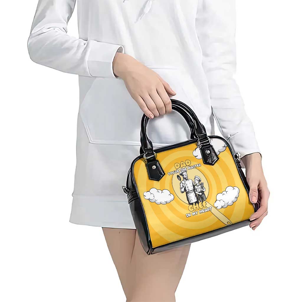 Chef Fathers Day Shoulder Handbag Dad You're The Master Chef In My Heart DT05