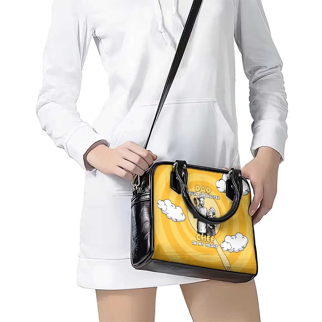 Chef Fathers Day Shoulder Handbag Dad You're The Master Chef In My Heart DT05