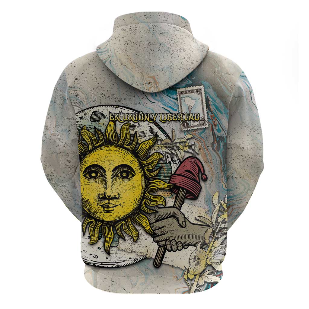 Argentina Hoodie Sol De Mayo Retro Style DT05