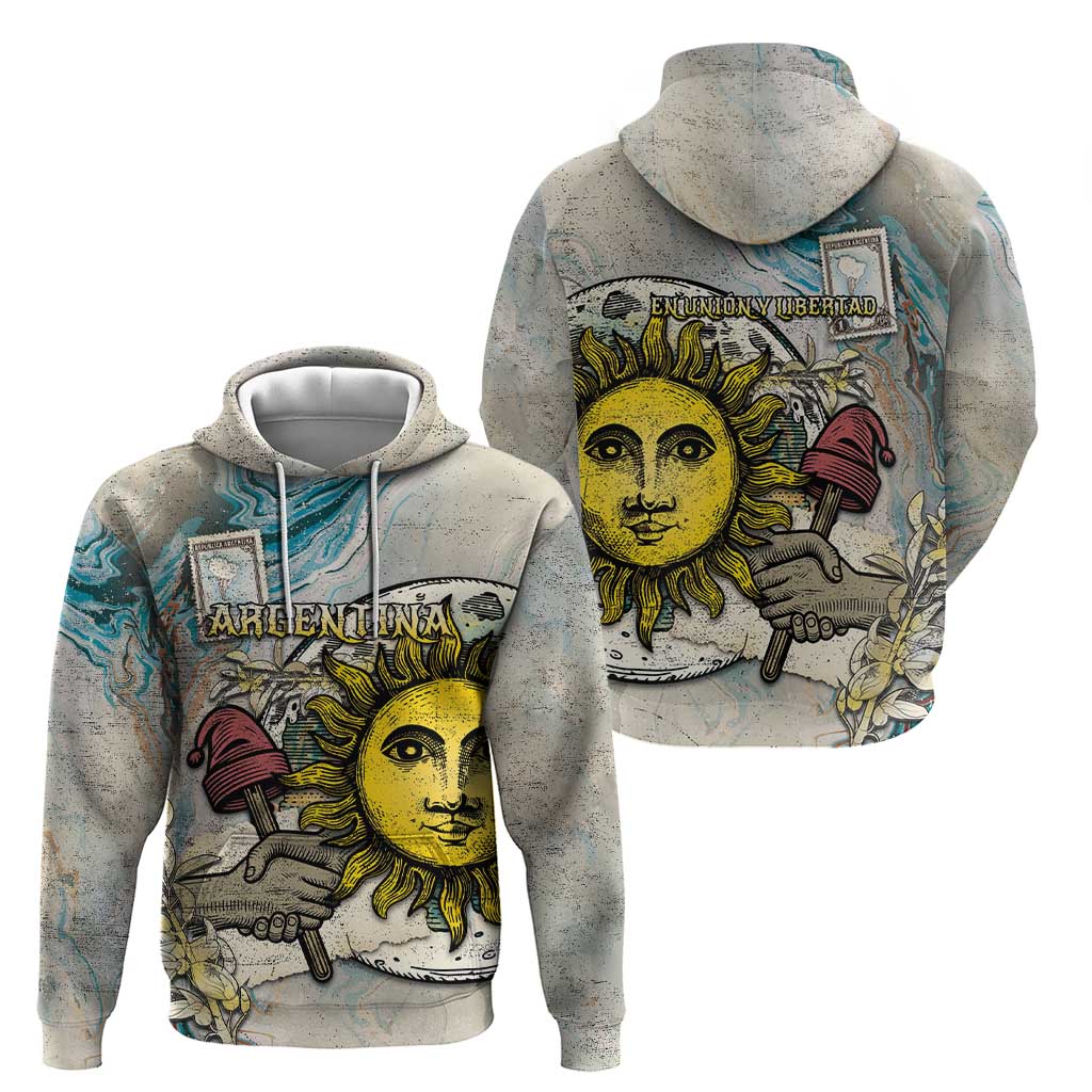 Argentina Hoodie Sol De Mayo Retro Style DT05