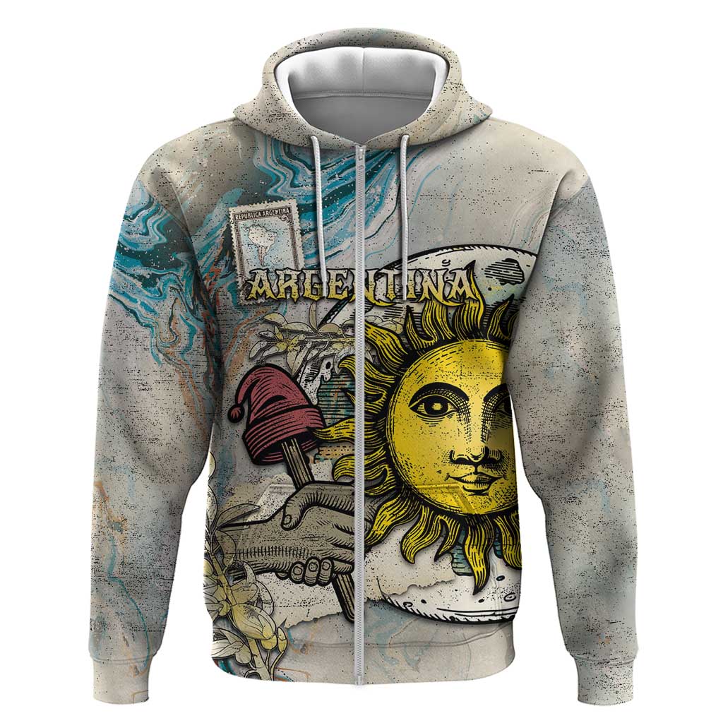 Argentina Hoodie Sol De Mayo Retro Style DT05