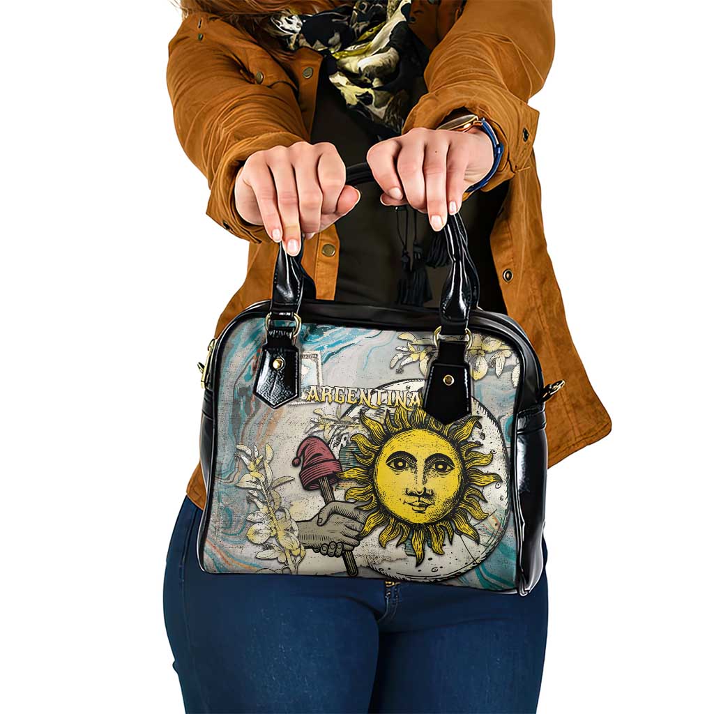 Argentina Shoulder Handbag Sol De Mayo Retro Style DT05