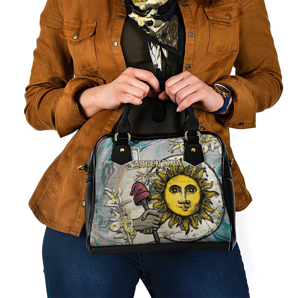 Argentina Shoulder Handbag Sol De Mayo Retro Style DT05