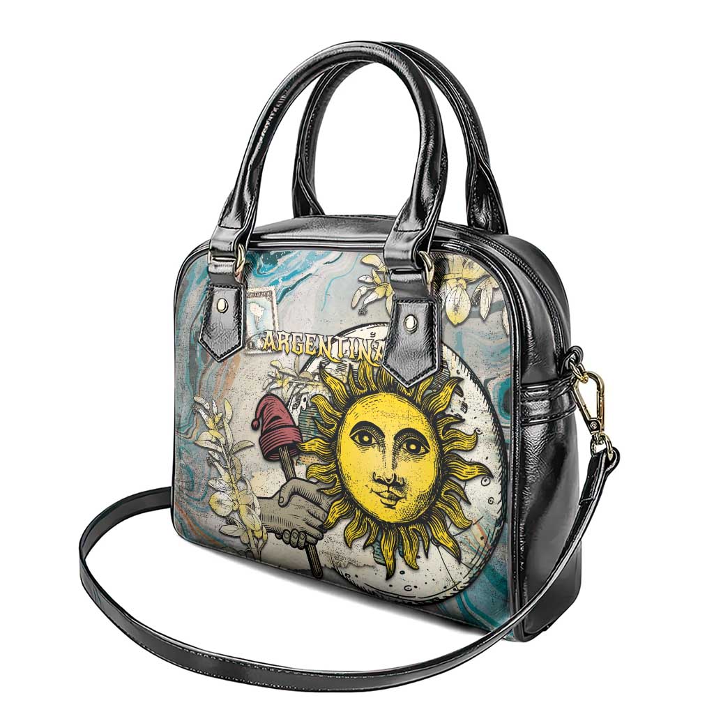 Argentina Shoulder Handbag Sol De Mayo Retro Style DT05