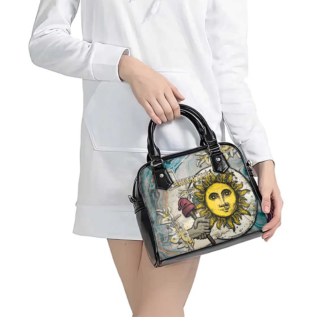 Argentina Shoulder Handbag Sol De Mayo Retro Style DT05