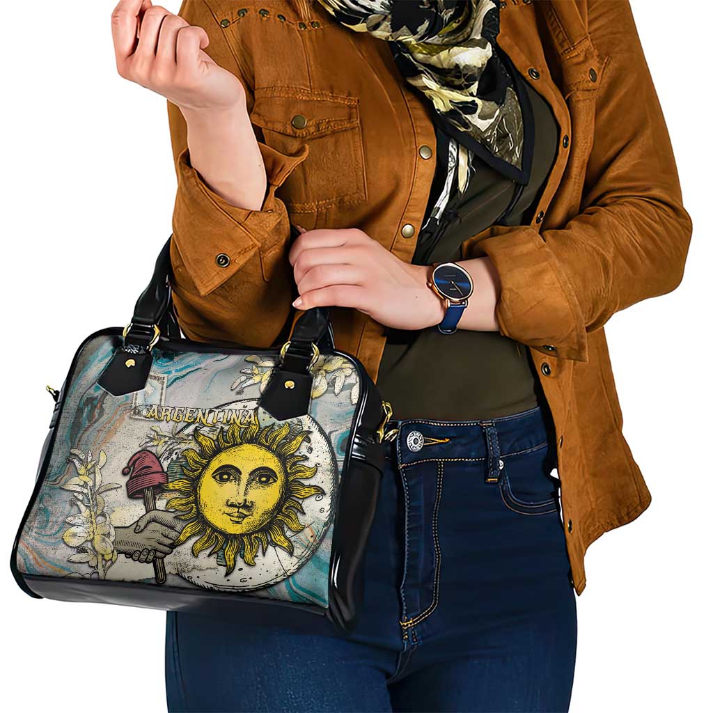 Argentina Shoulder Handbag Sol De Mayo Retro Style DT05