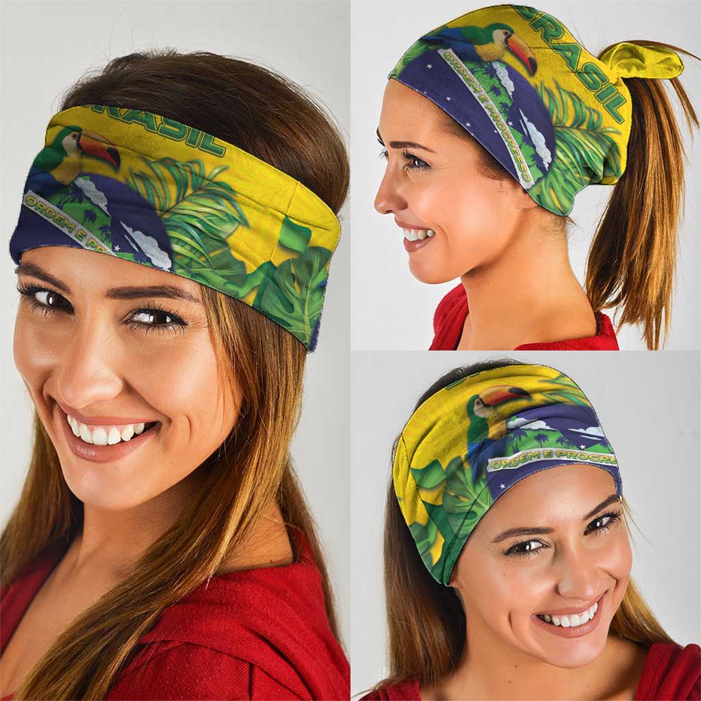Brazil Neck Gaiter Toco Toucan Tropical Vibes DT05