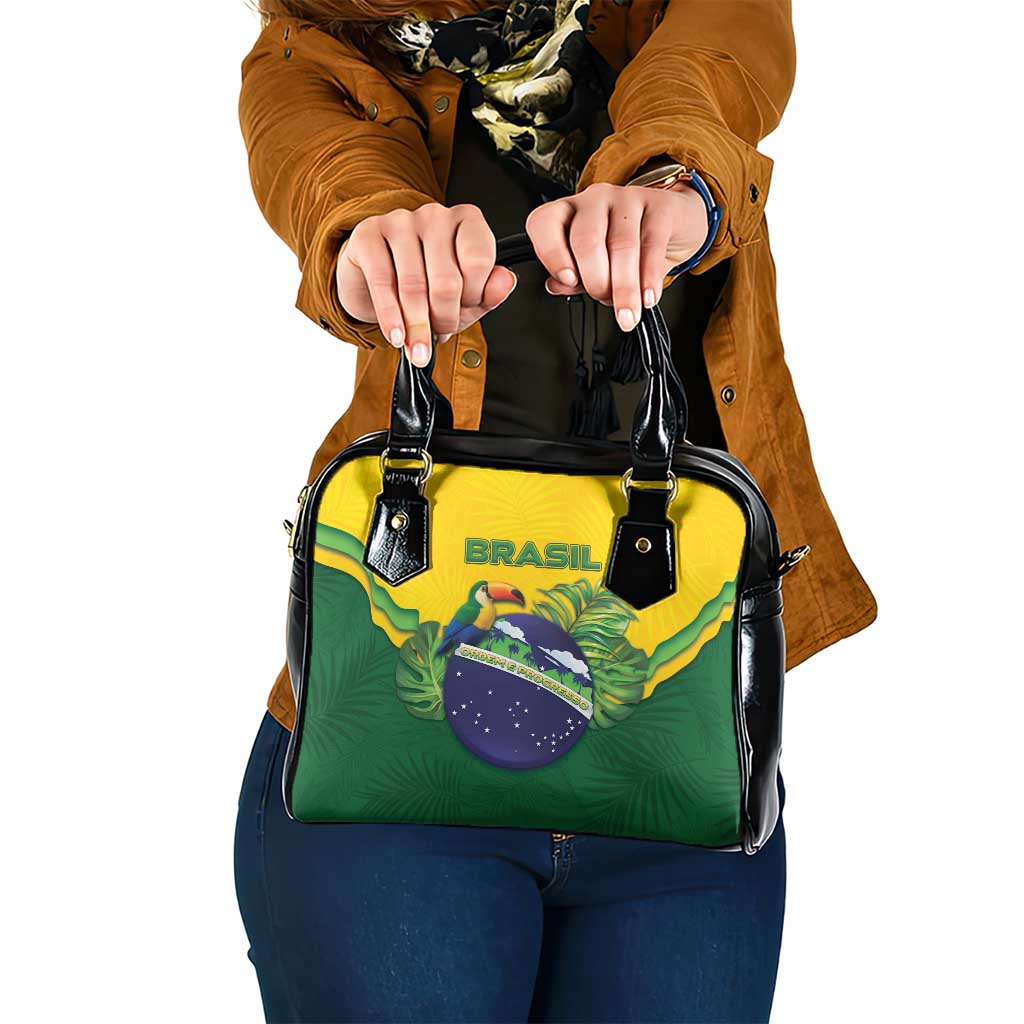 Brazil Shoulder Handbag Toco Toucan Tropical Vibes DT05