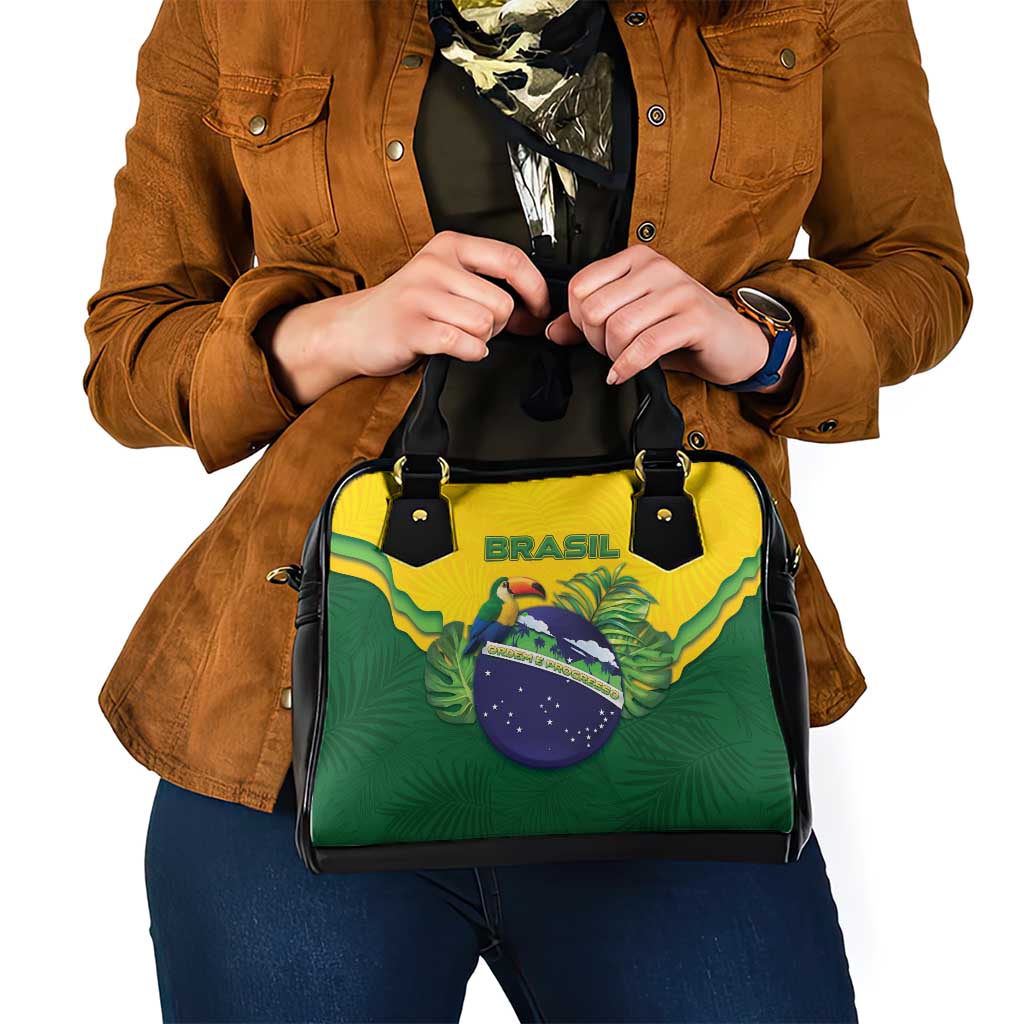 Brazil Shoulder Handbag Toco Toucan Tropical Vibes DT05