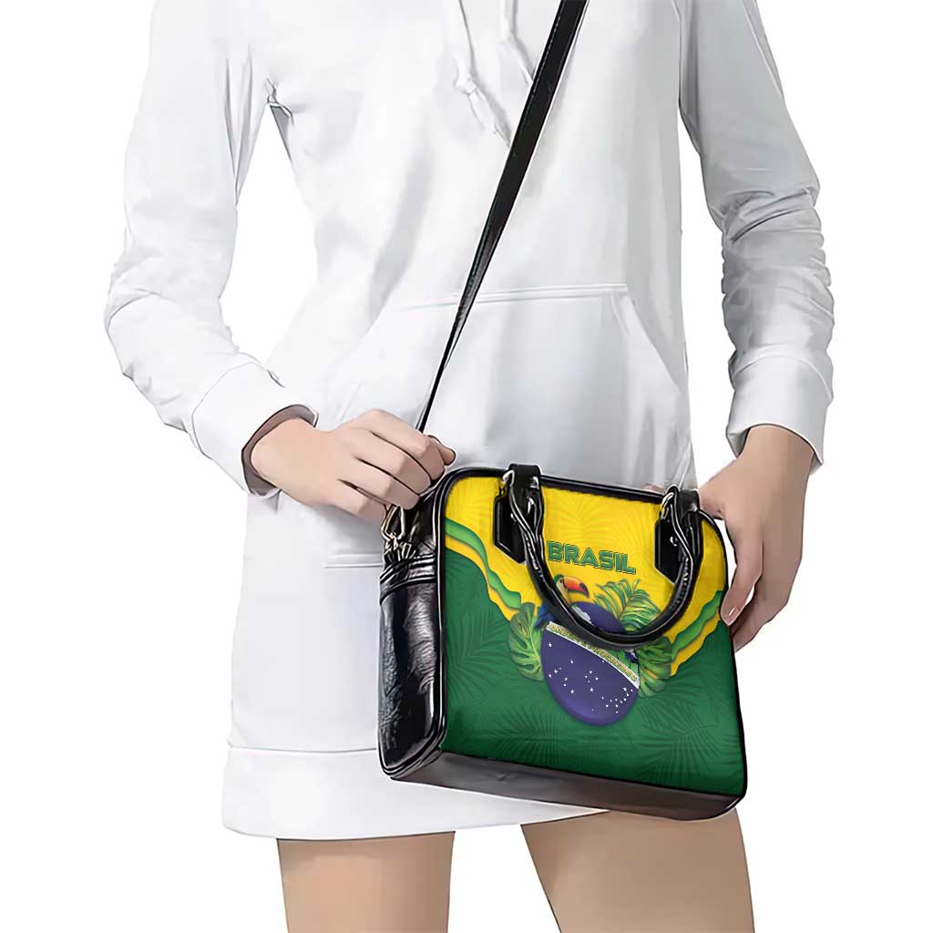 Brazil Shoulder Handbag Toco Toucan Tropical Vibes DT05