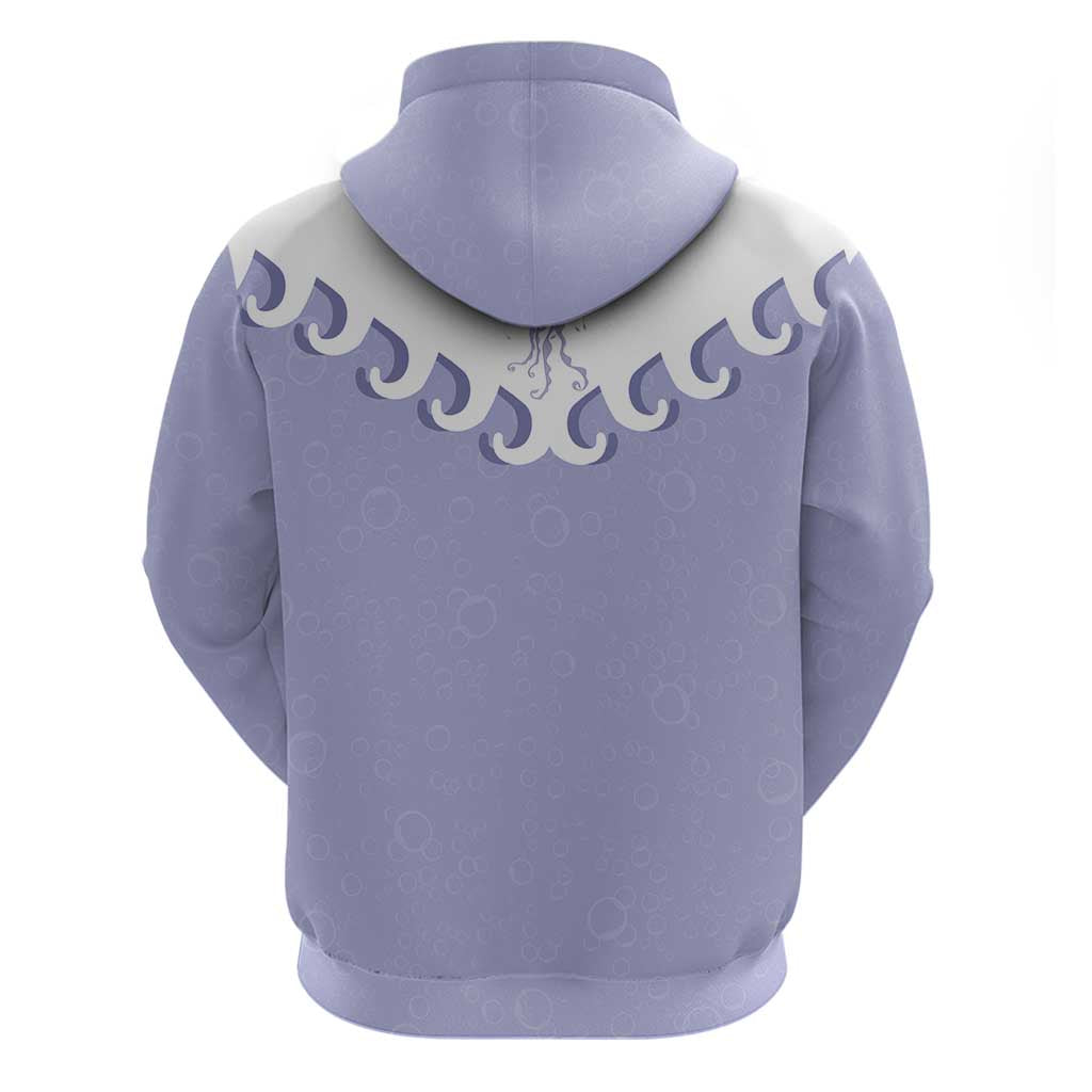 Western Yoke Hoodie Jellyfish And Water Bubbles Cowboy Style DT05