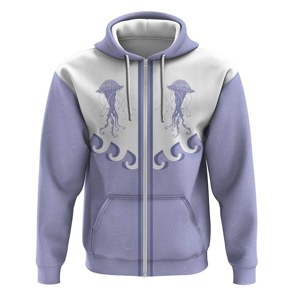 Western Yoke Hoodie Jellyfish And Water Bubbles Cowboy Style DT05