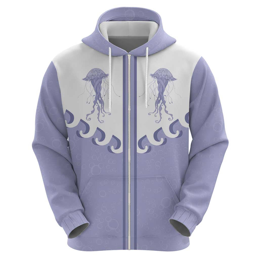 Western Yoke Hoodie Jellyfish And Water Bubbles Cowboy Style DT05