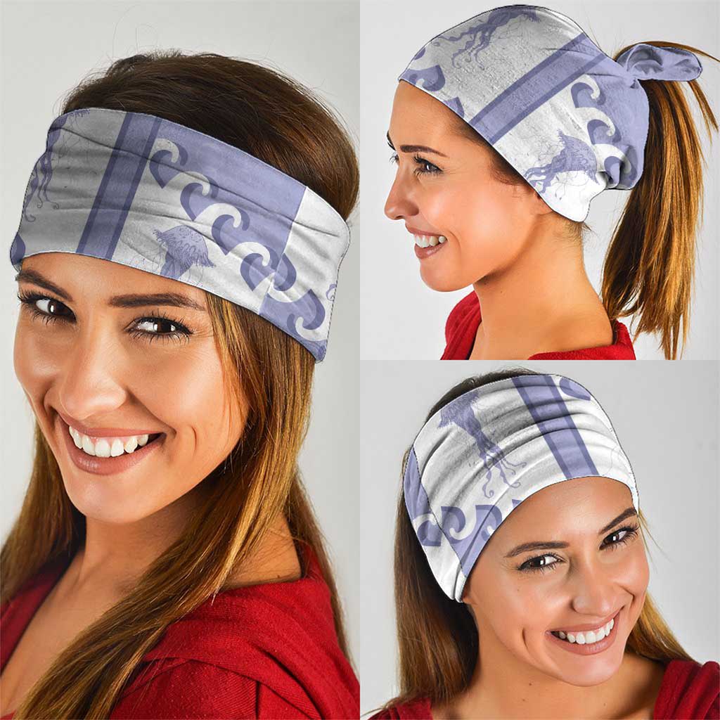 Western Yoke Neck Gaiter Jellyfish And Water Bubbles Cowboy Style DT05