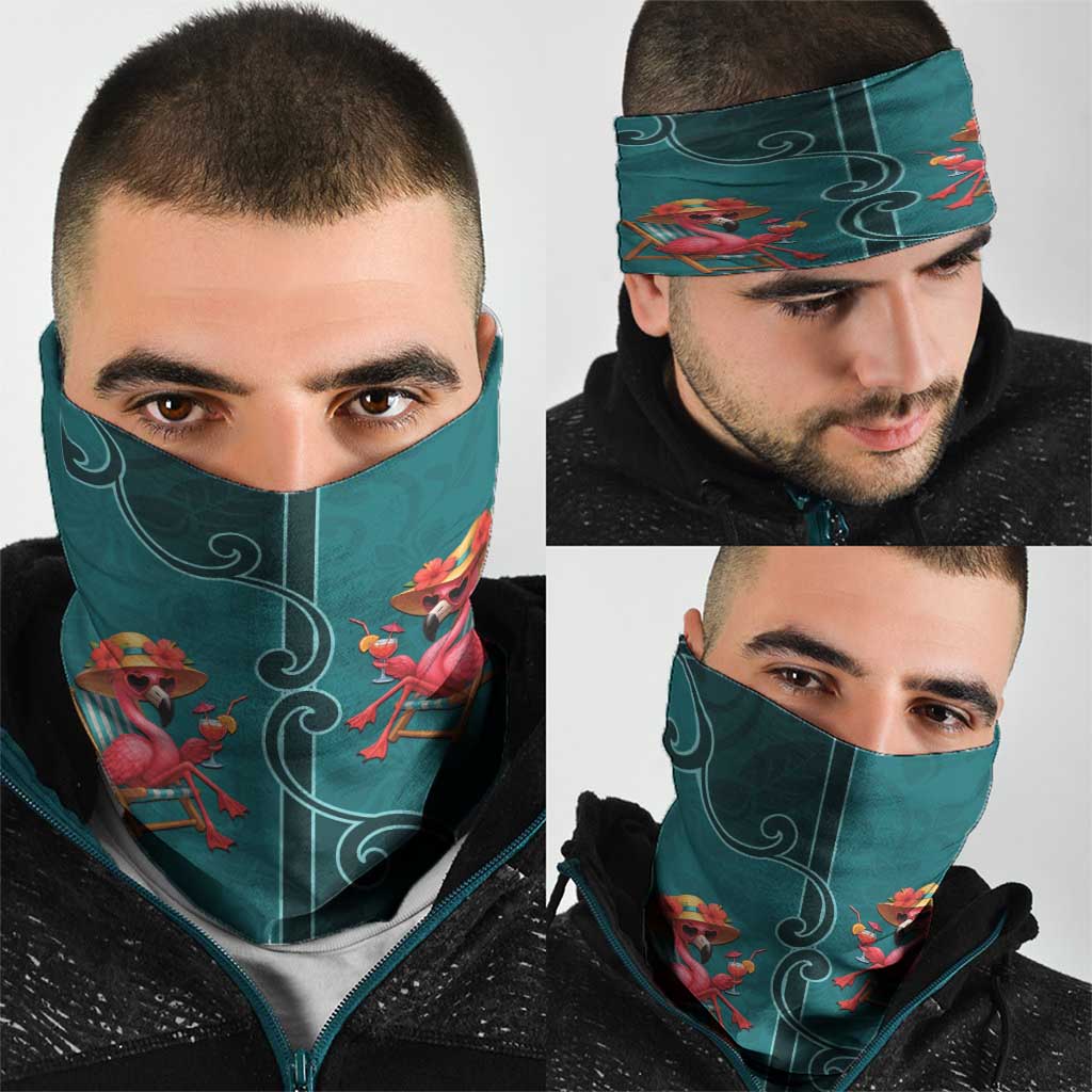 Western Yoke Neck Gaiter Flamingo Relax Cowboy Style DT05