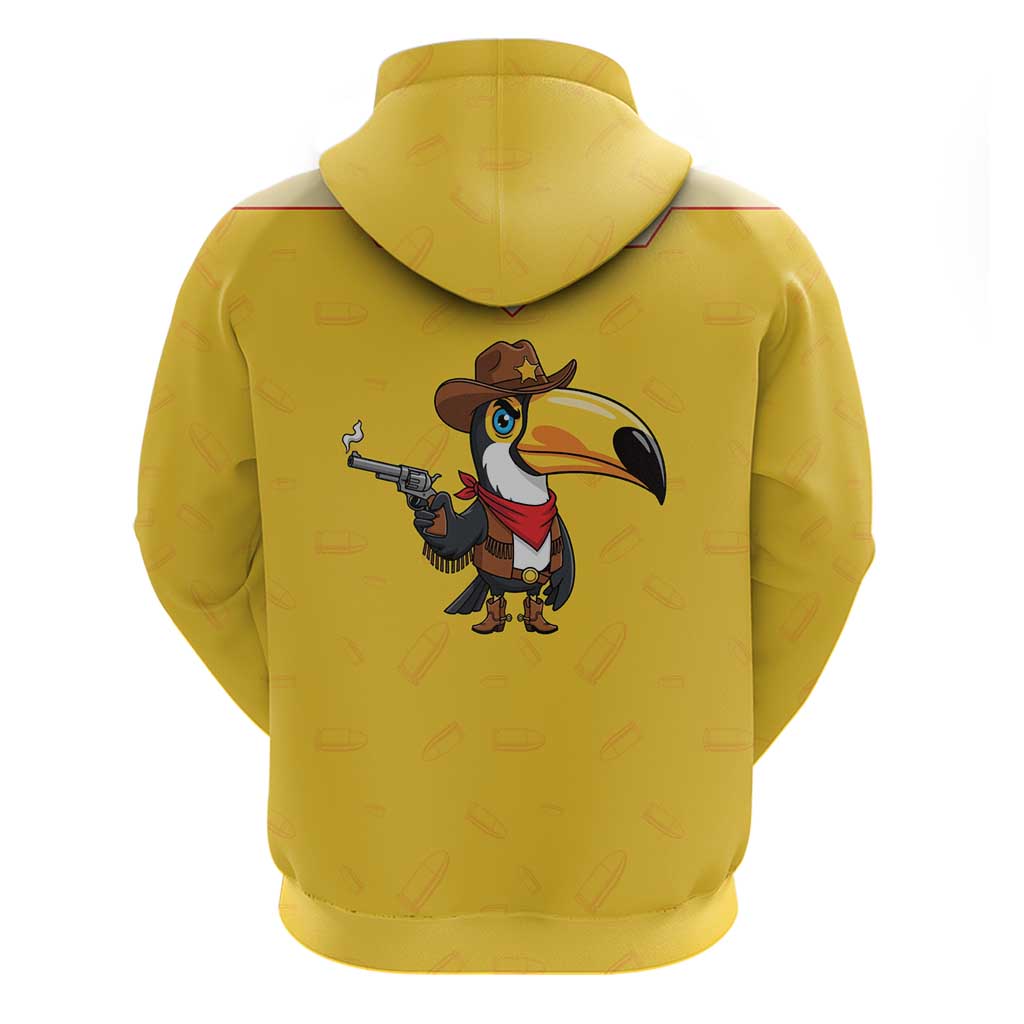 Western Yoke Hoodie Toucan Cowboy Style DT05