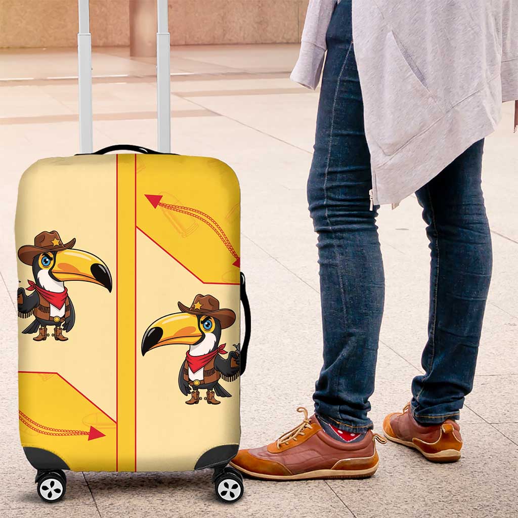 Western Yoke Luggage Cover Toucan Cowboy Style DT05