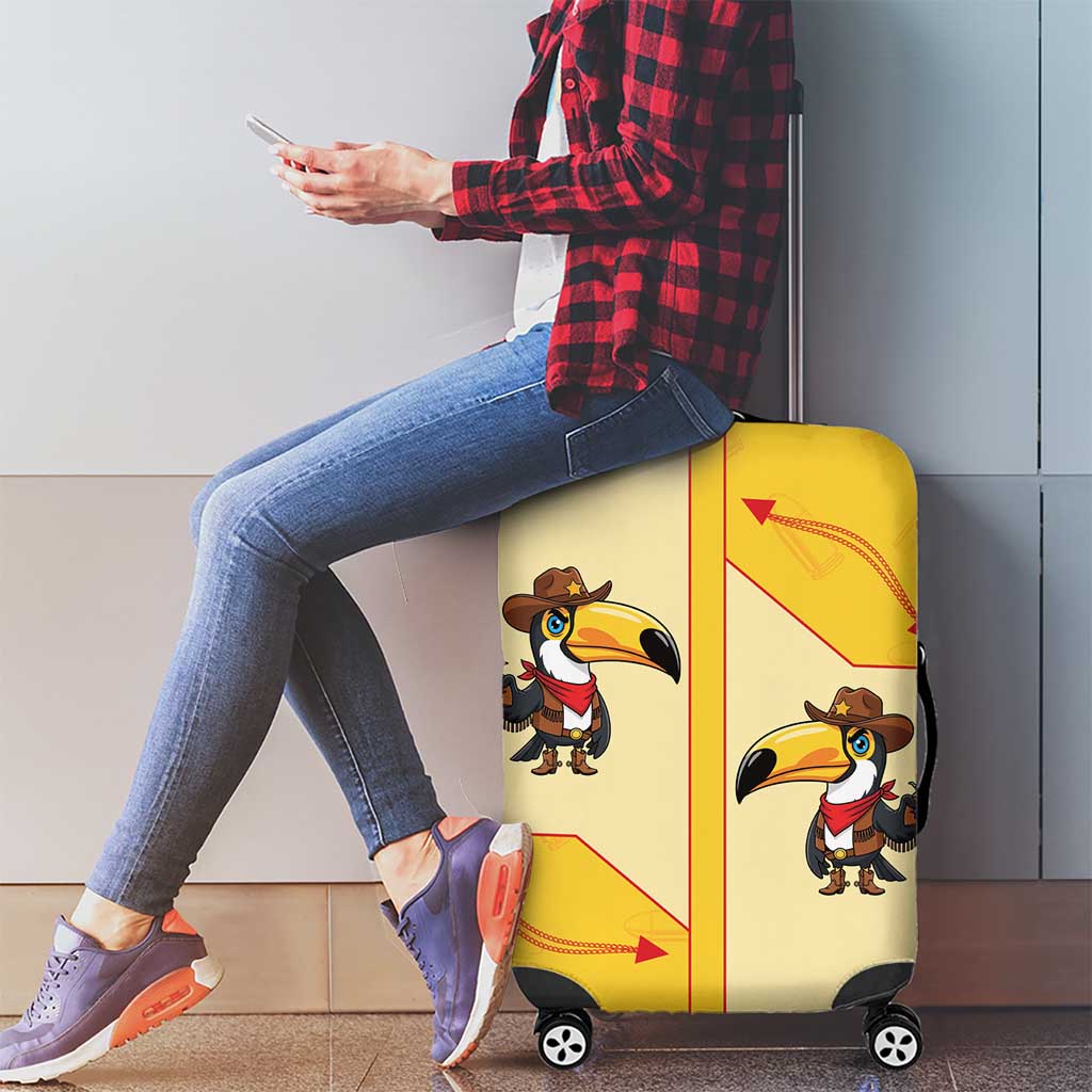 Western Yoke Luggage Cover Toucan Cowboy Style DT05