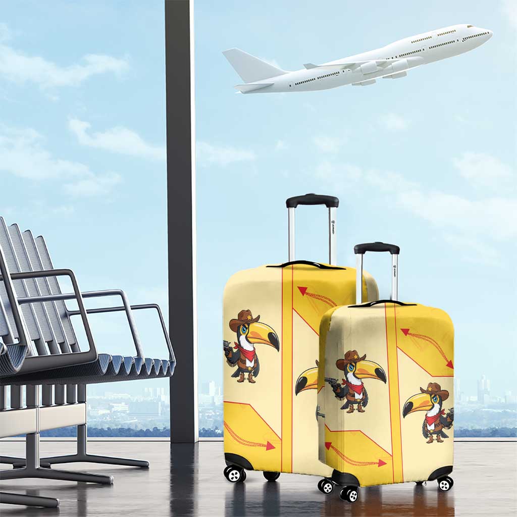 Western Yoke Luggage Cover Toucan Cowboy Style DT05