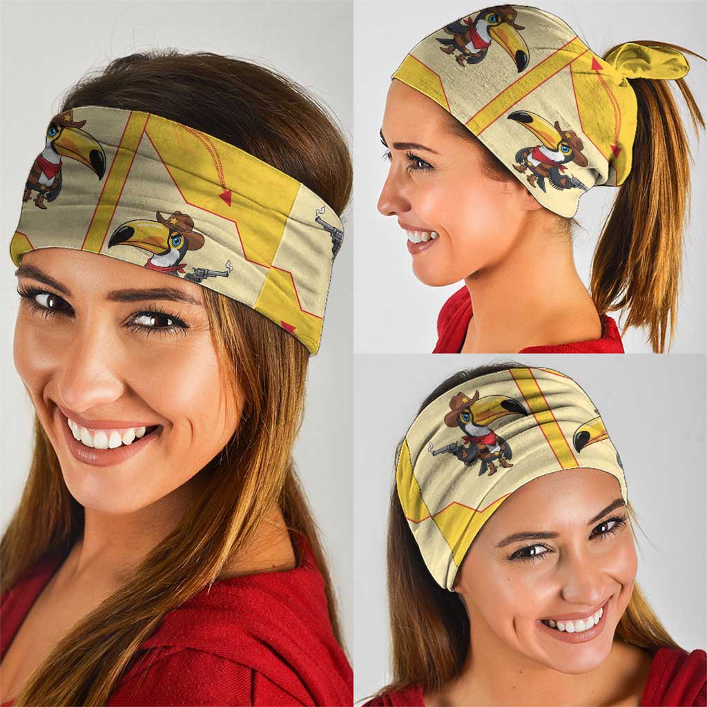 Western Yoke Neck Gaiter Toucan Cowboy Style DT05