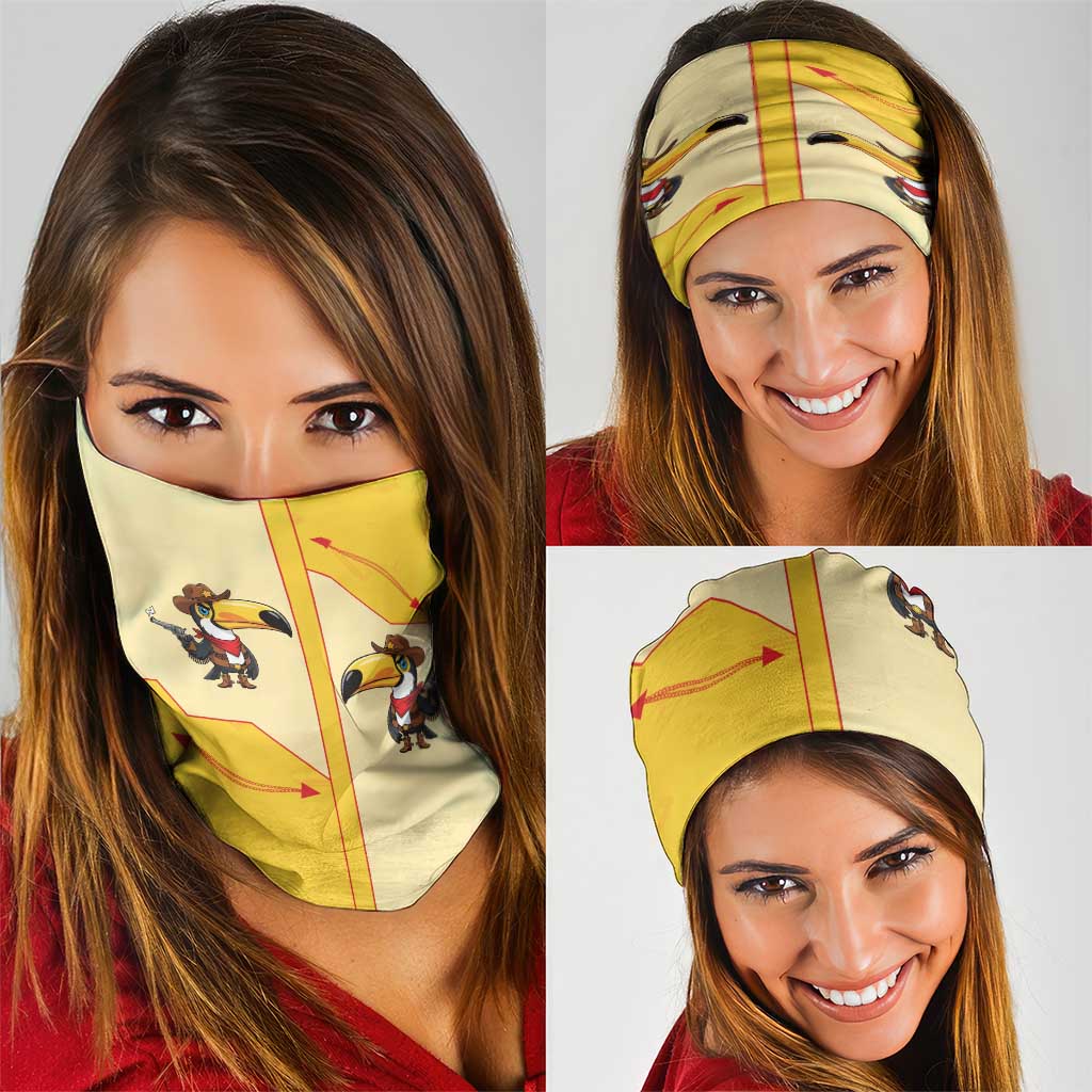 Western Yoke Neck Gaiter Toucan Cowboy Style DT05