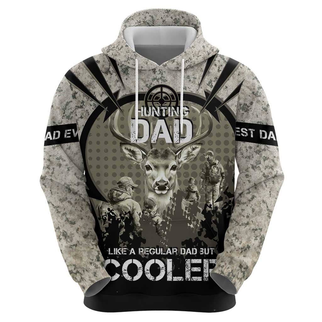 Deer Hunting Fathers Day Hoodie Best Dad Ever DT05