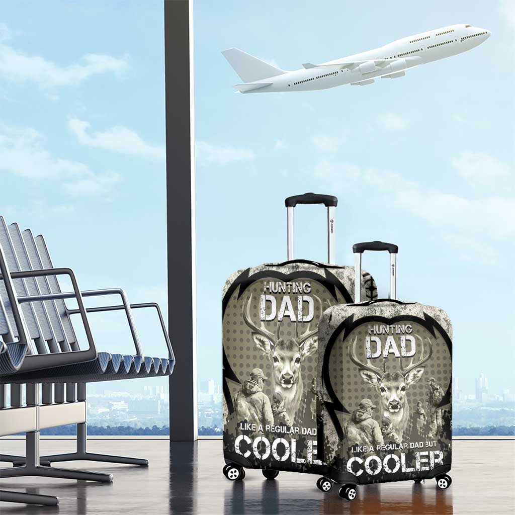 Deer Hunting Fathers Day Luggage Cover Best Dad Ever DT05