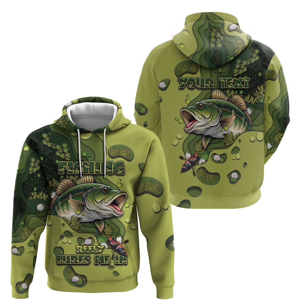 Personalized Fishing Hoodie Reely Lures Me In DT05