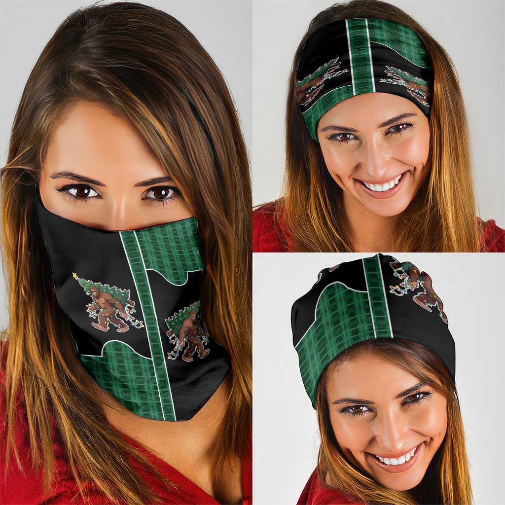 Western Yoke Neck Gaiter Bigfoot Xmas Cowboy Style DT05