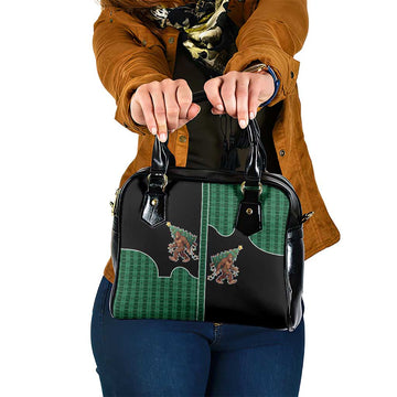 Western Yoke Shoulder Handbag Bigfoot Xmas Cowboy Style DT05