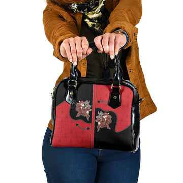 Western Yoke Shoulder Handbag Santa Cowboy Style DT05
