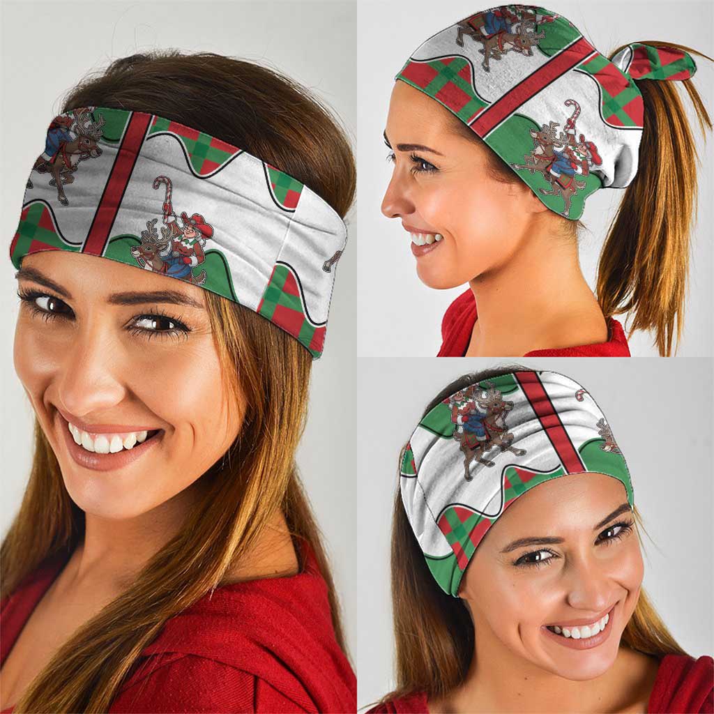 Western Yoke Neck Gaiter Mrs Claus Cowgirl Style DT05