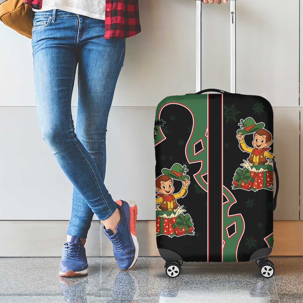 Western Yoke Luggage Cover Elves Cowboy Style DT05
