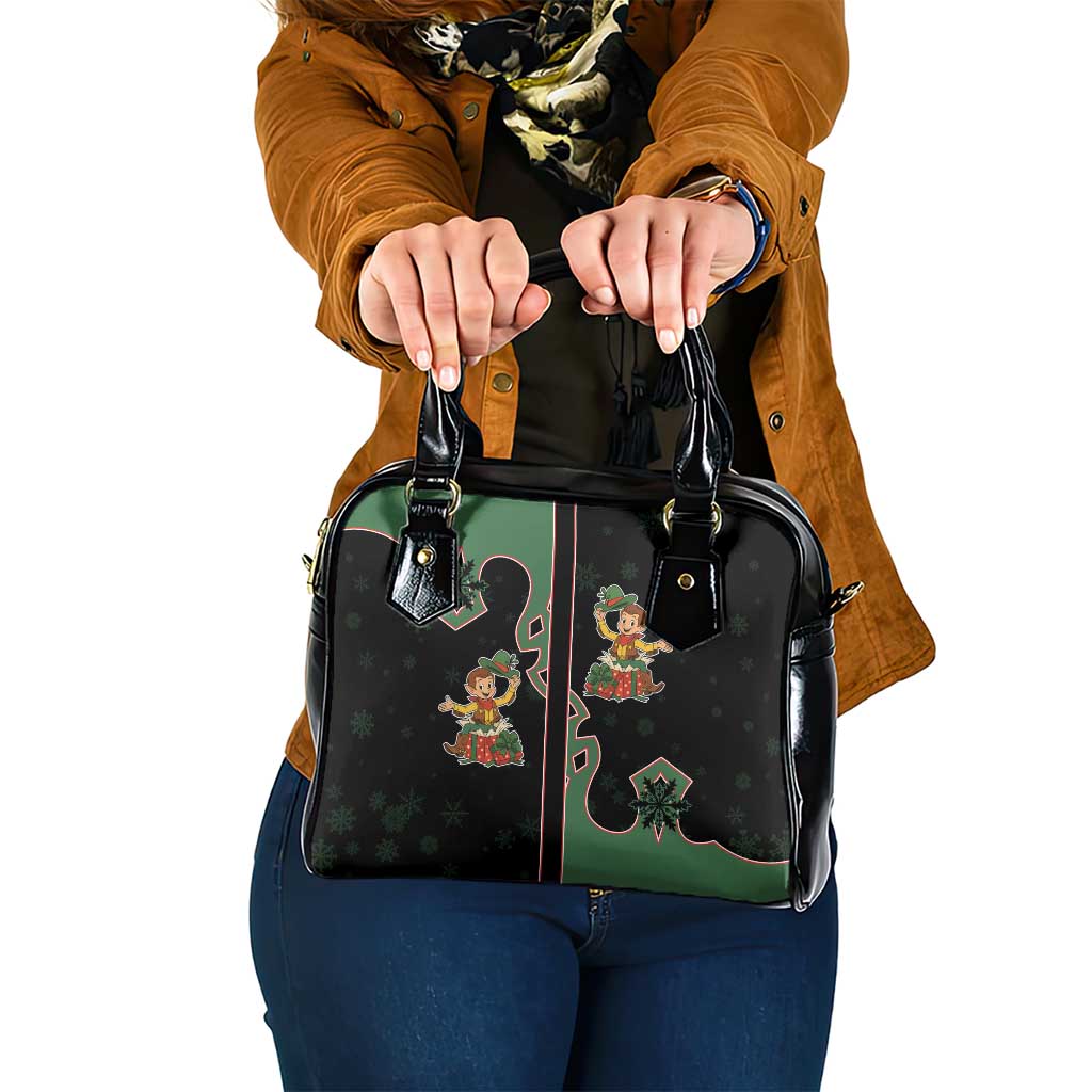 Western Yoke Shoulder Handbag Elves Cowboy Style DT05