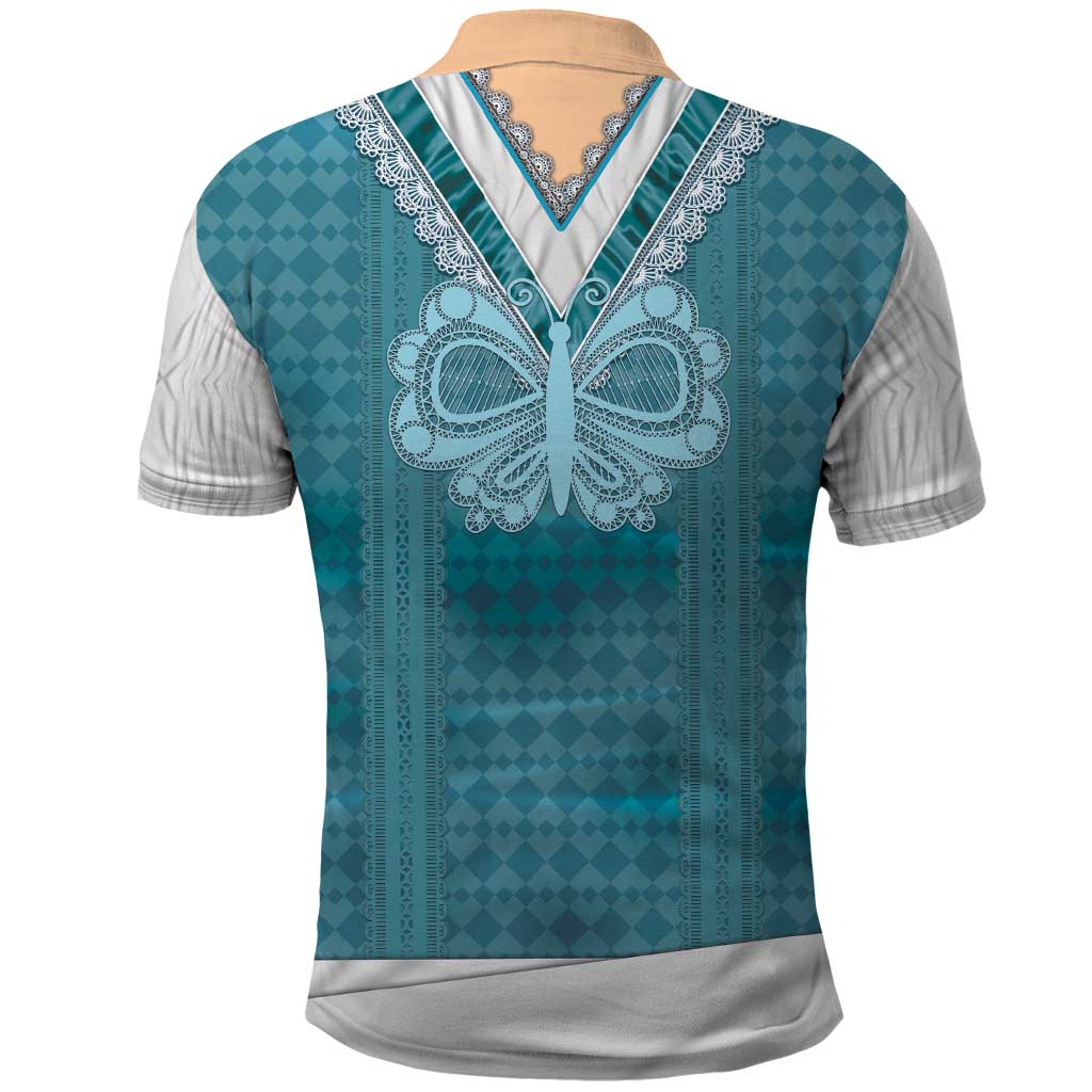 Oktoberfest Polo Shirt Dirndl Retro Style DT05