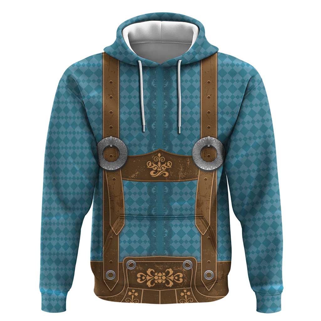 Oktoberfest Hoodie Lederhosen Retro Style DT05