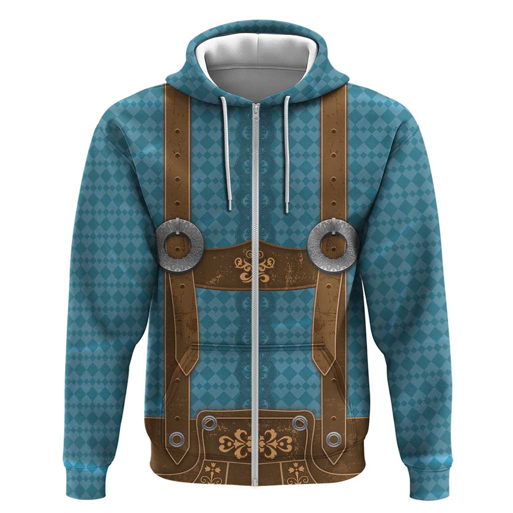 Oktoberfest Hoodie Lederhosen Retro Style DT05