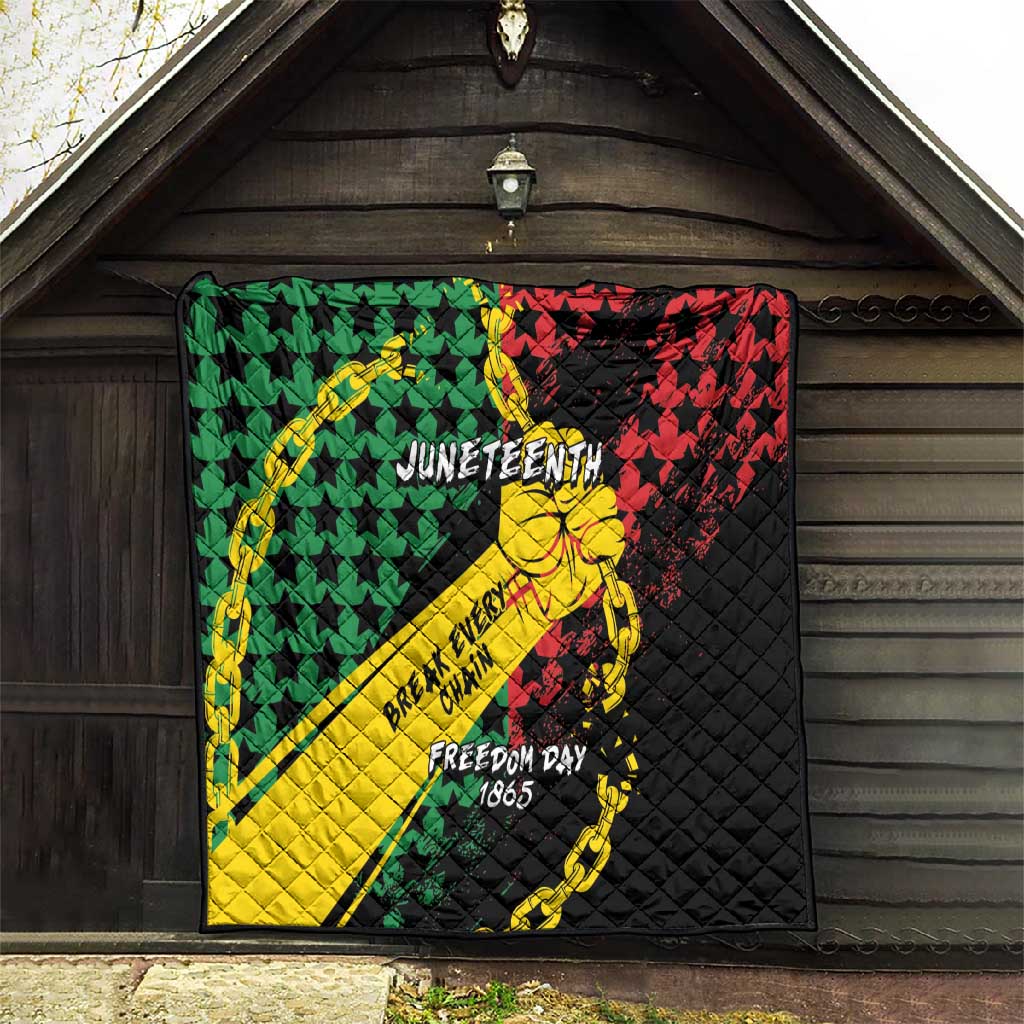 Juneteenth 1865 Quilt Break Every Chain DT05