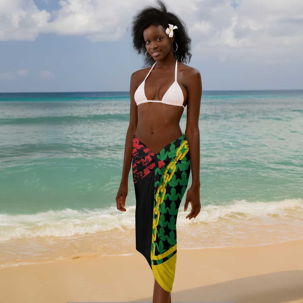 Juneteenth 1865 Sarong Break Every Chain DT05