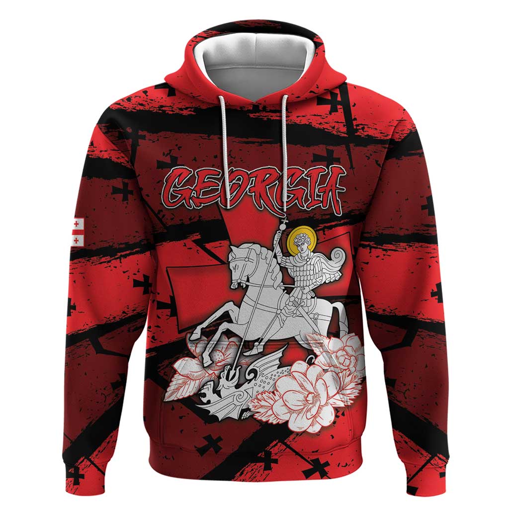 Personalized Georgia Hoodie Patron Saint Symbol DT05